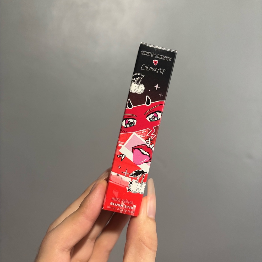 ColourPop x snitchery blush stix